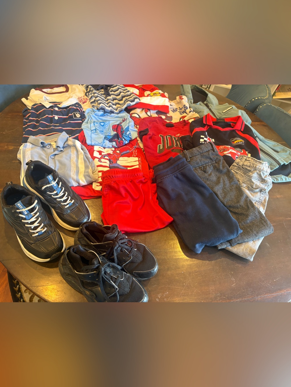 Boys' tops and bottoms, ages 6 years old bundle clothing apparel
